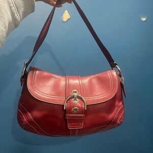 Coach 2007 Soho Flap Cherry Red RARE